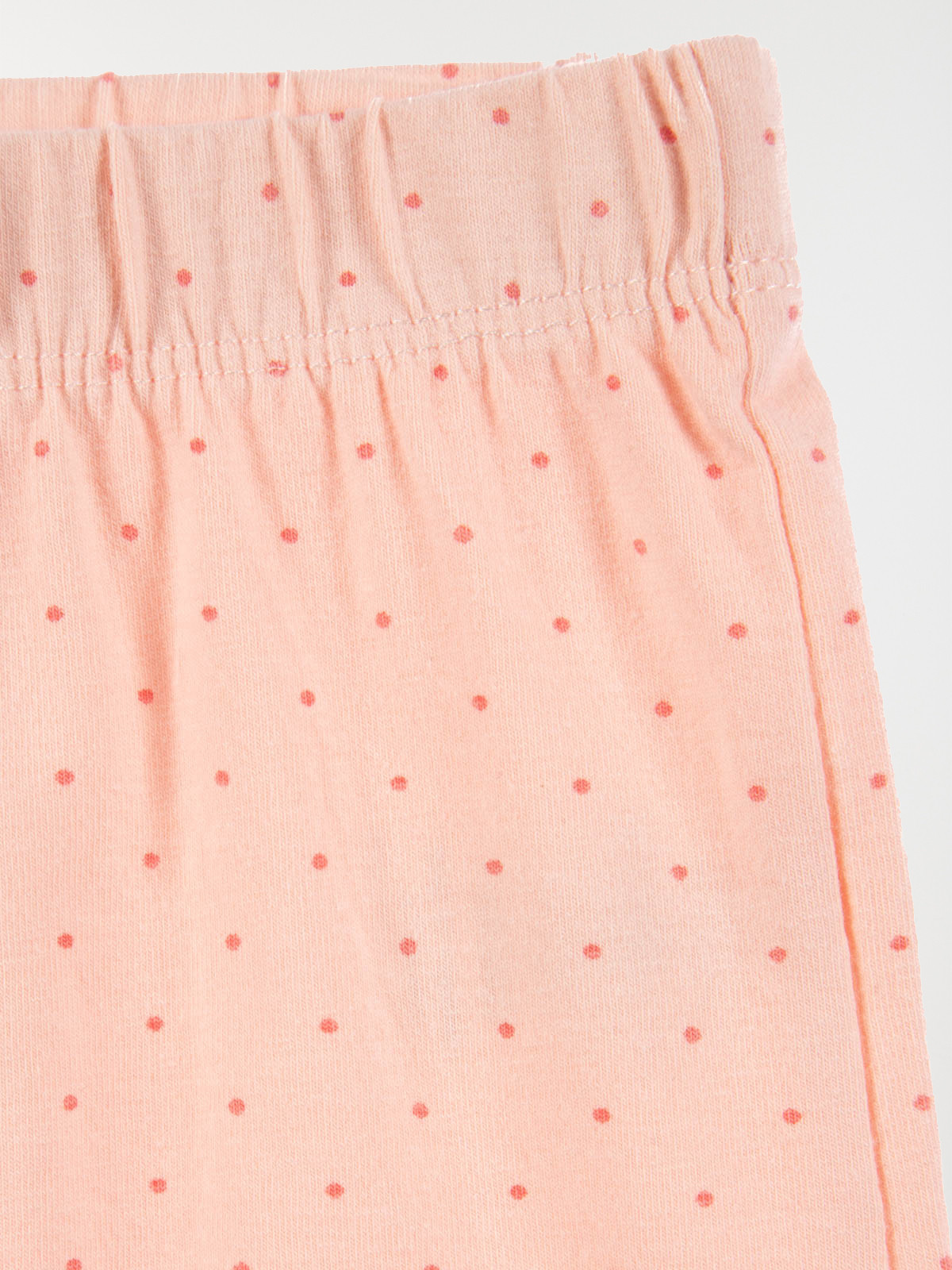 Corsaire imprimé pois fille (3-10A)