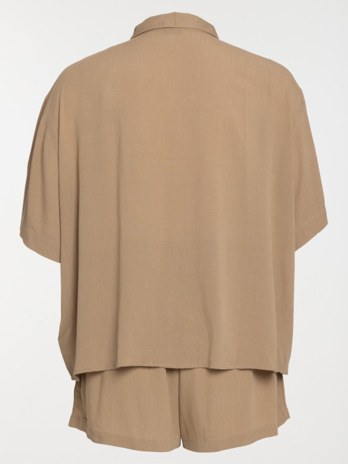 Pyjashort grande taille femme