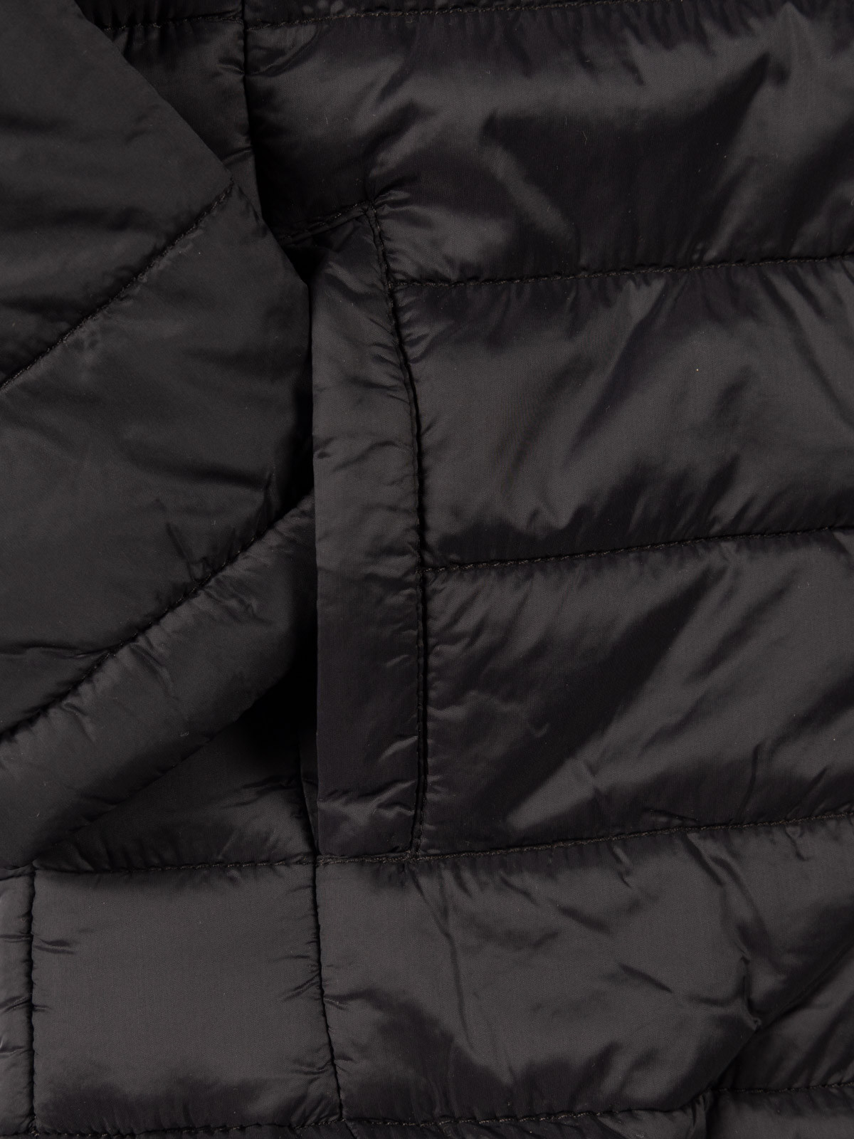 Doudoune légère noire garçon (3-12A)