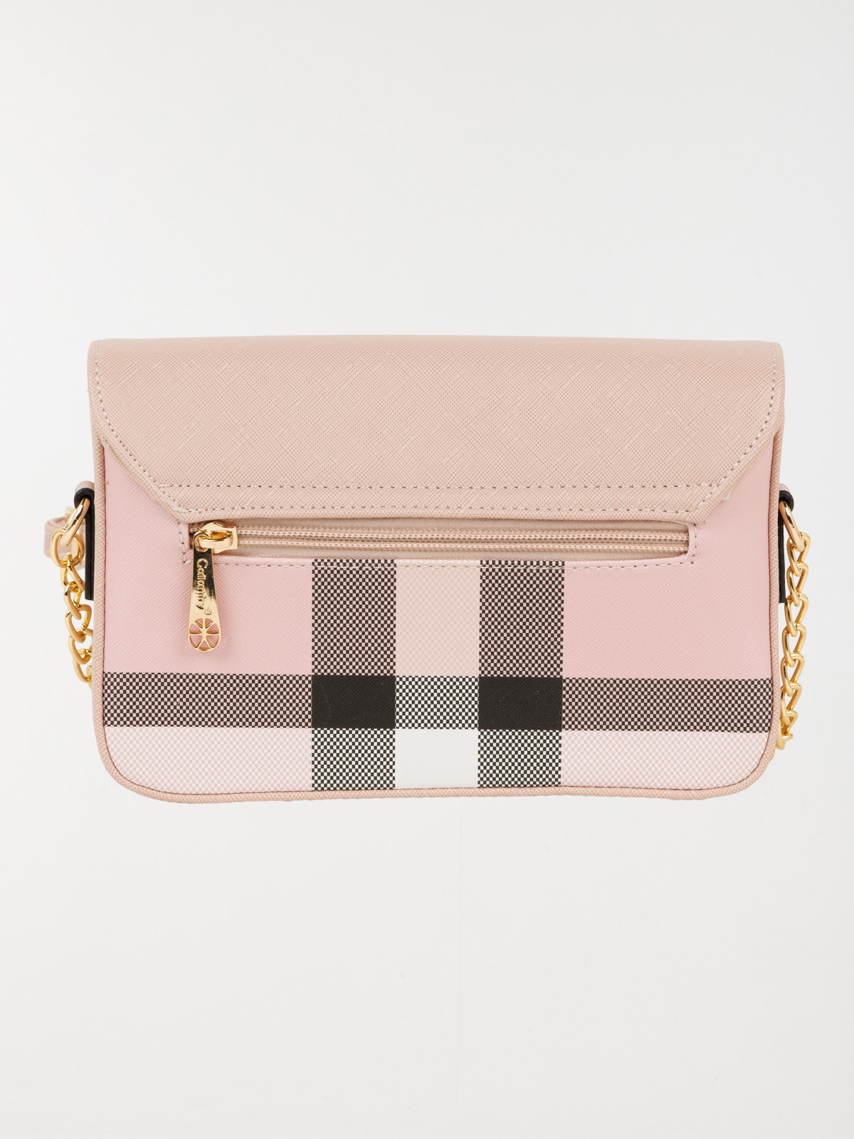 Sac à main imprimé rabat uni femme Sac à main imprimé rabat uni femme
