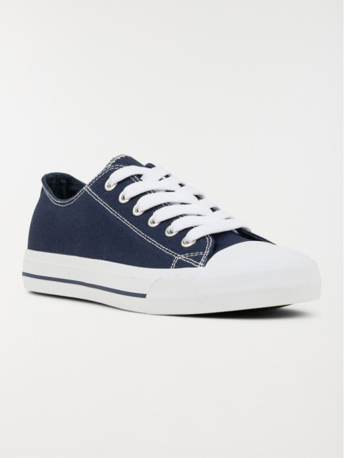 Tennis en toile navy femme (36-41) Tennis en toile navy femme (36-41)