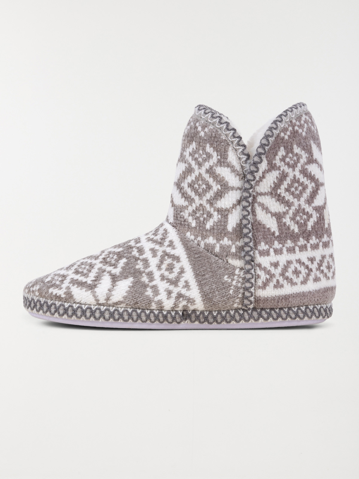 Chausson botte imprimé femme (36-41) Chausson botte imprimé femme (36-41)