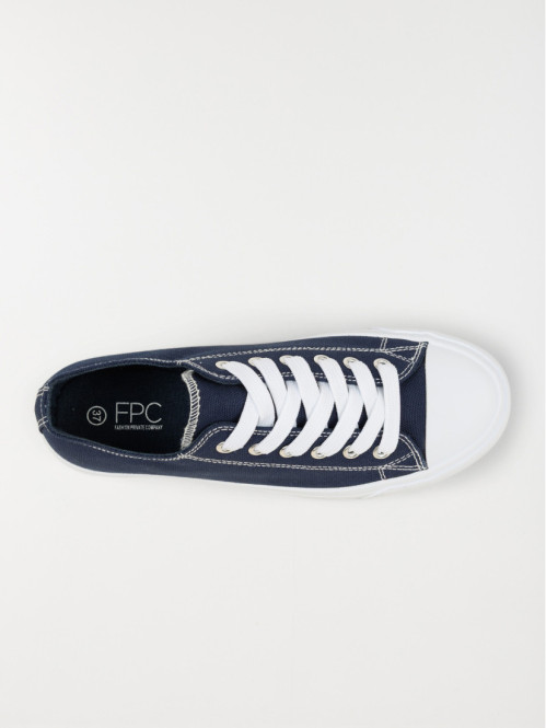 Tennis en toile navy femme (36-41) Tennis en toile navy femme (36-41)