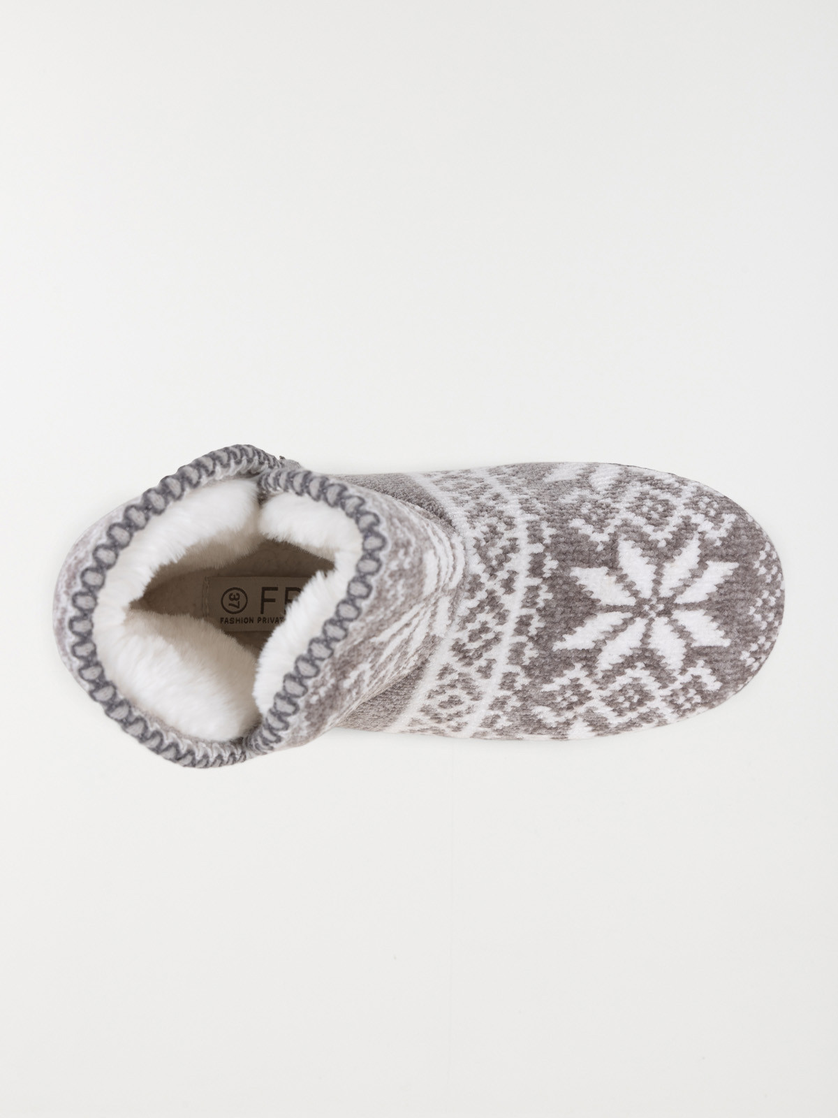 Chausson botte imprimé femme (36-41) Chausson botte imprimé femme (36-41)