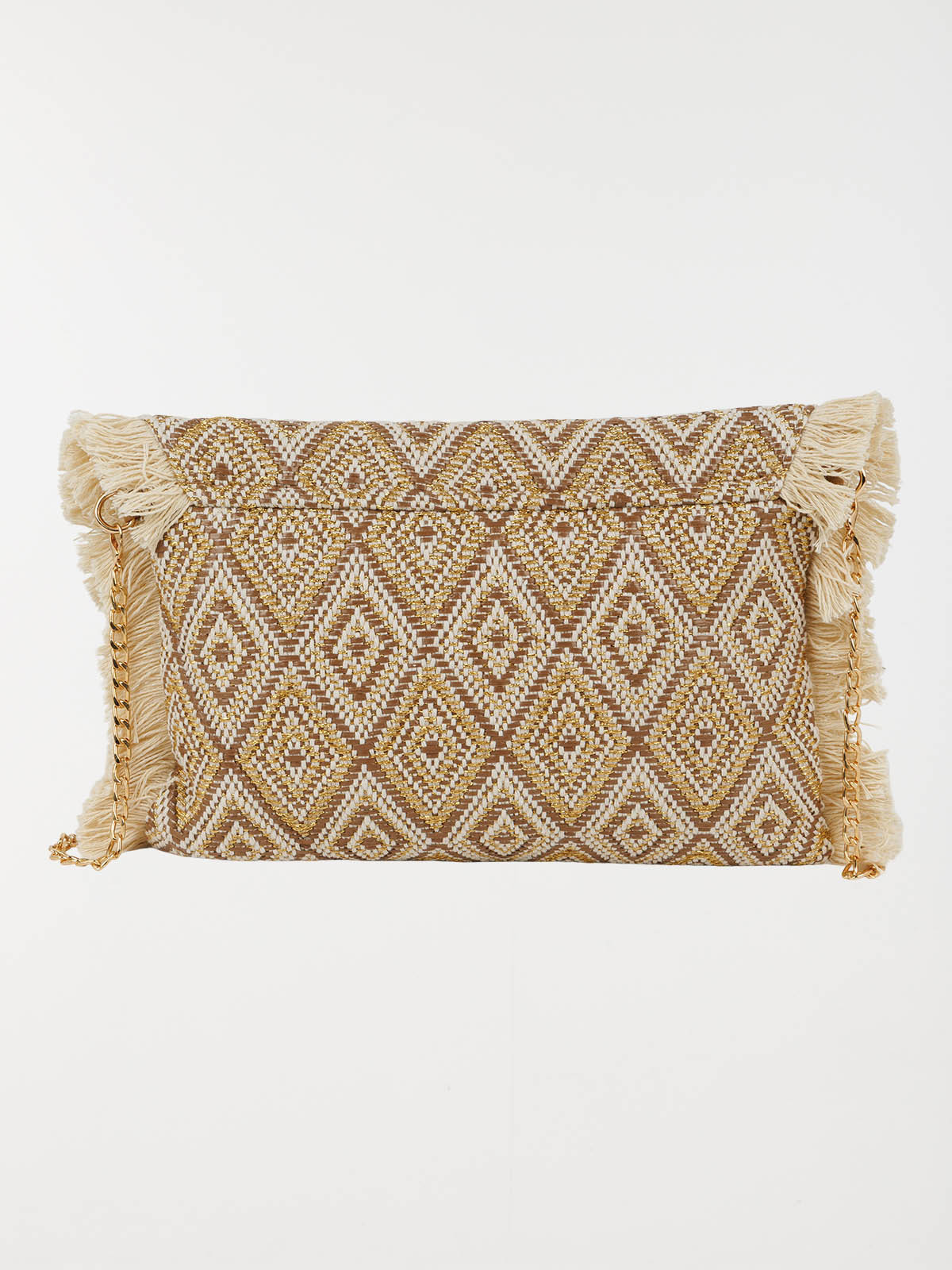 Pochette bohème à franges femme