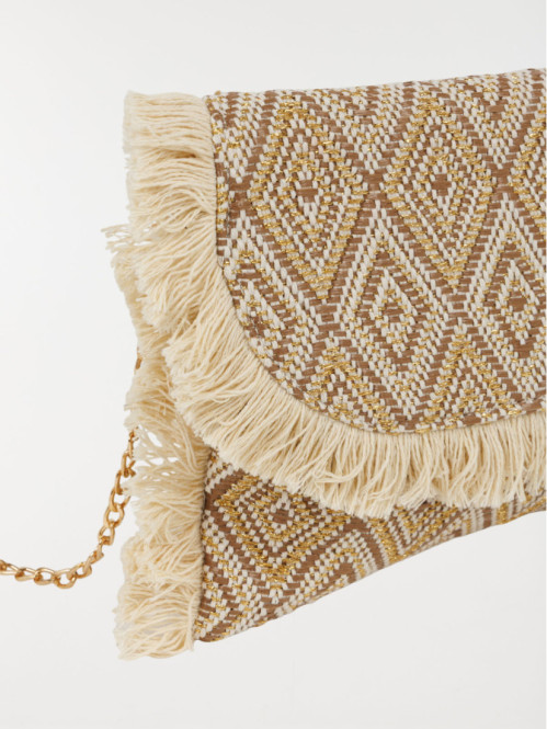 Pochette bohème à franges...