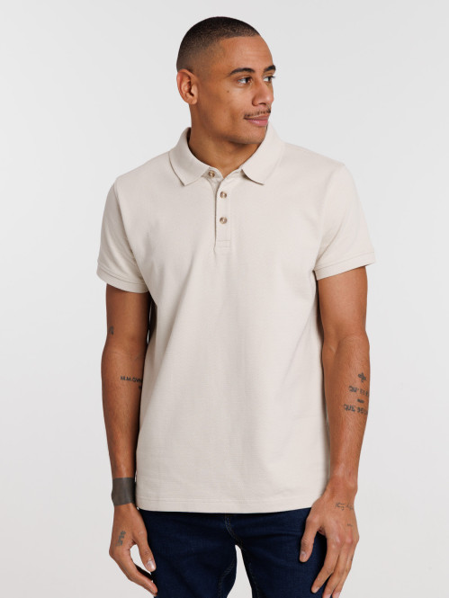 Polo coloris lin homme