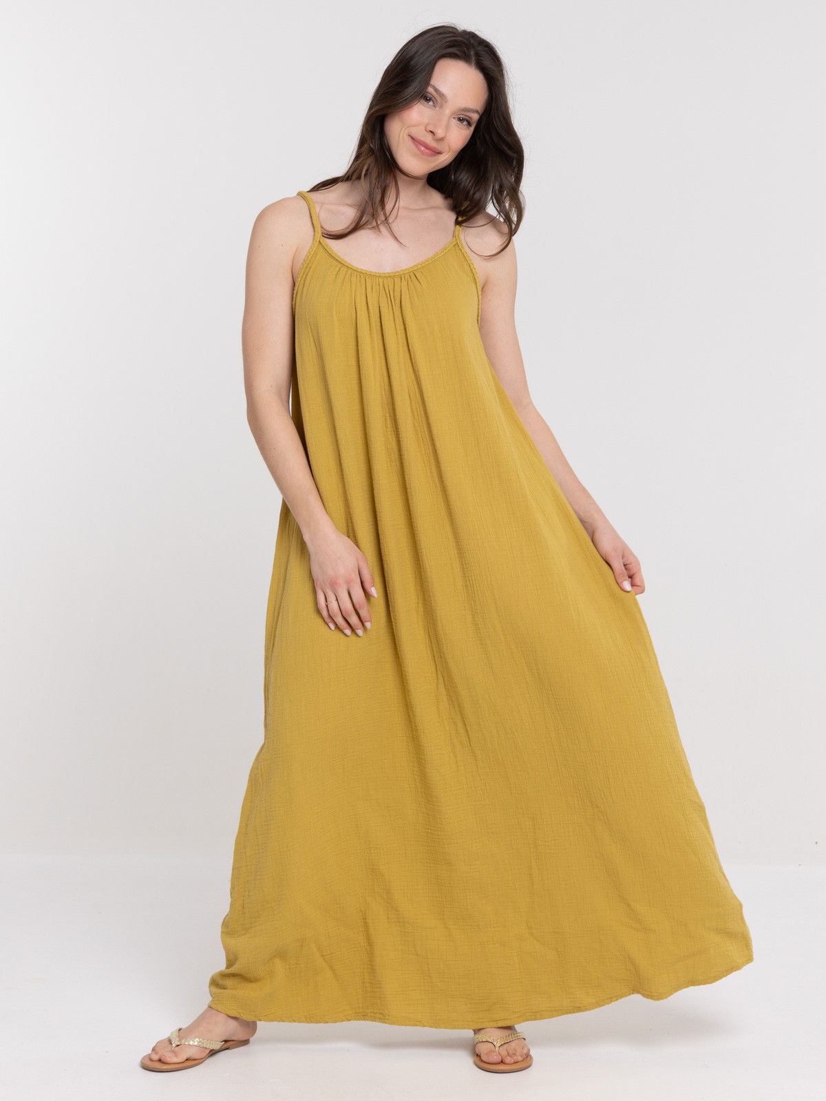 Robe gaze coton olivette femme