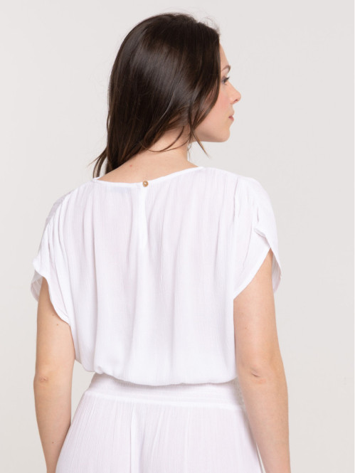 Blouse courte taille...