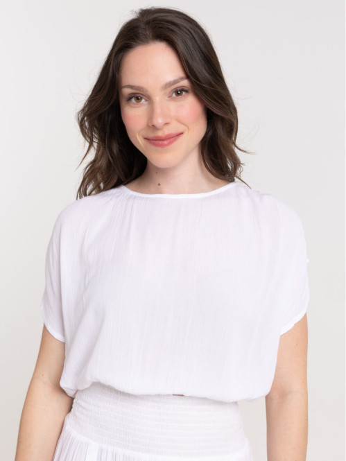 Blouse courte taille...