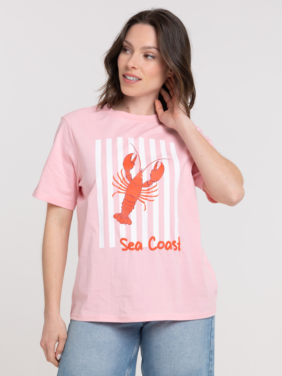 T-shirt homard sea coast femme T-shirt homard sea coast femme