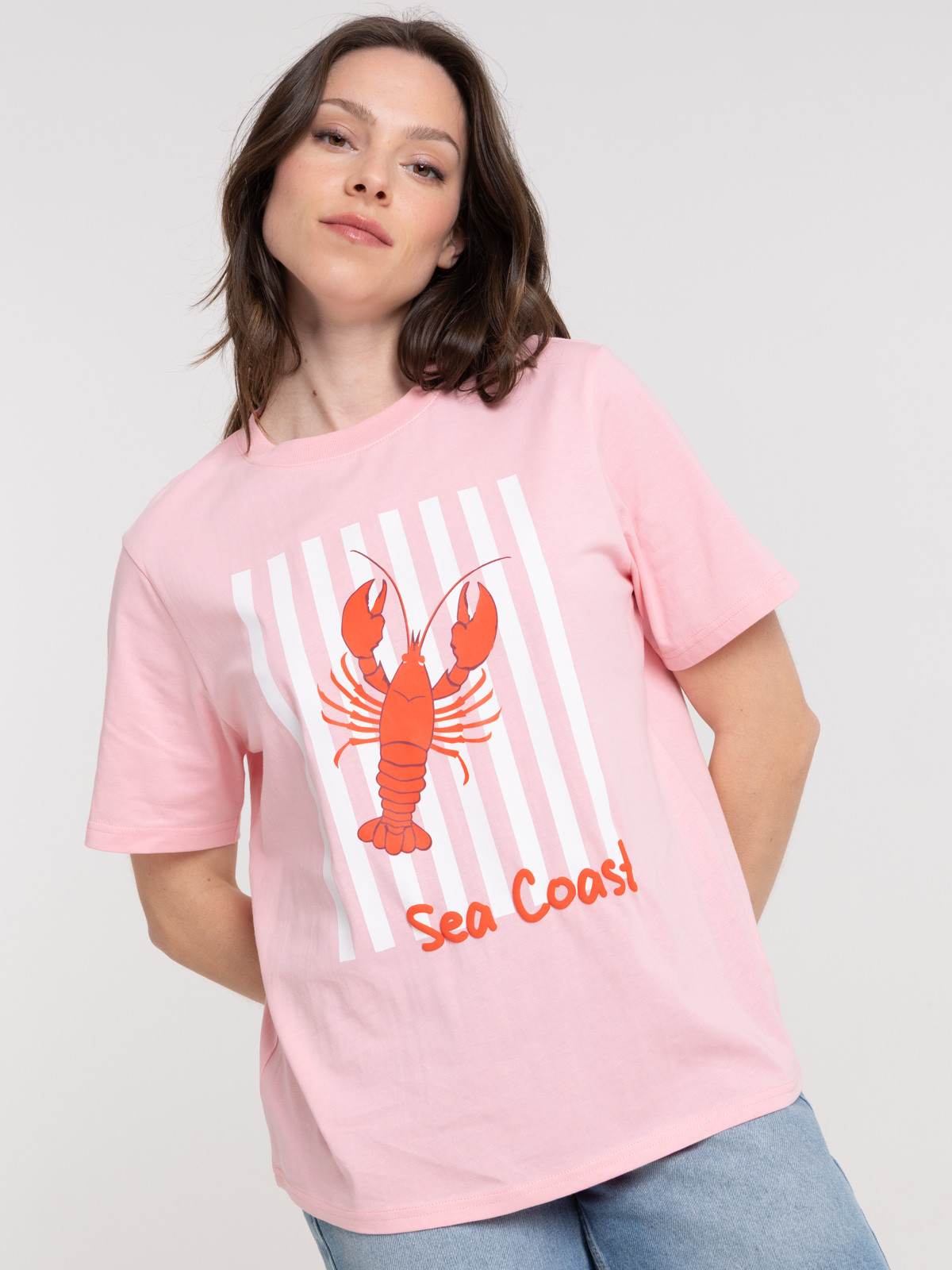 T-shirt homard sea coast femme T-shirt homard sea coast femme