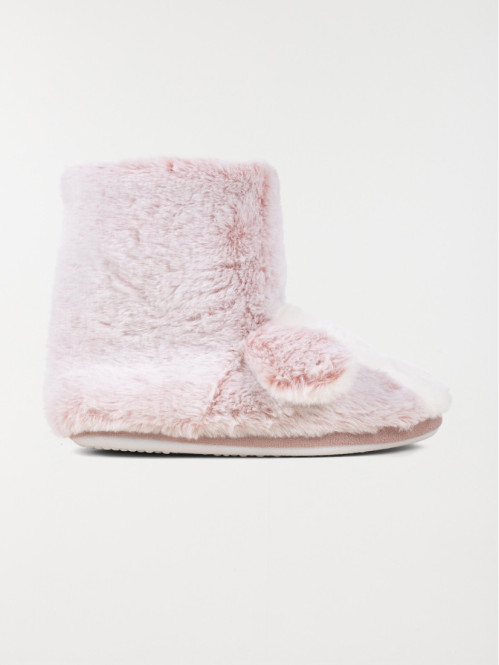 Chausson botte femme lapin (36-41)