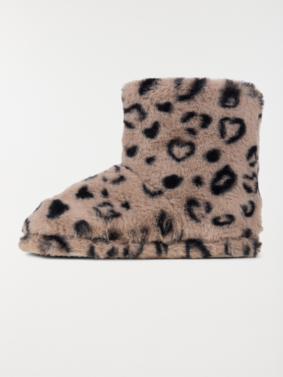 Chausson botte femme léopard (36-41)