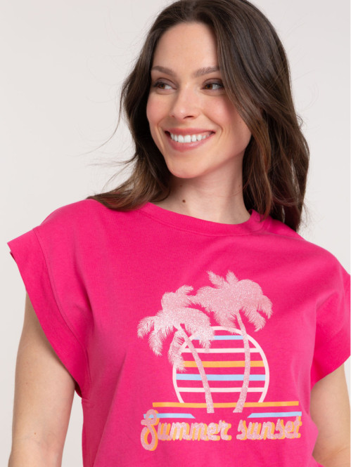 Débardeur summer sunset femme