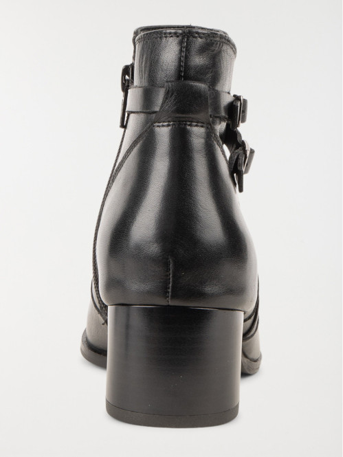 Bottines à talons femme noir (36-41) Bottines à talons femme noir (36-41)