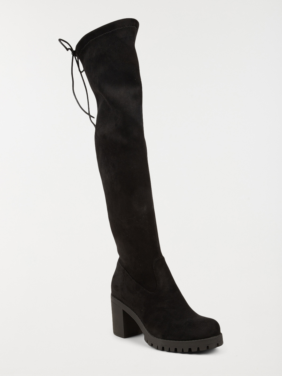 Cuissardes noires lacées femme (36-41) Cuissardes noires lacées femme (36-41)