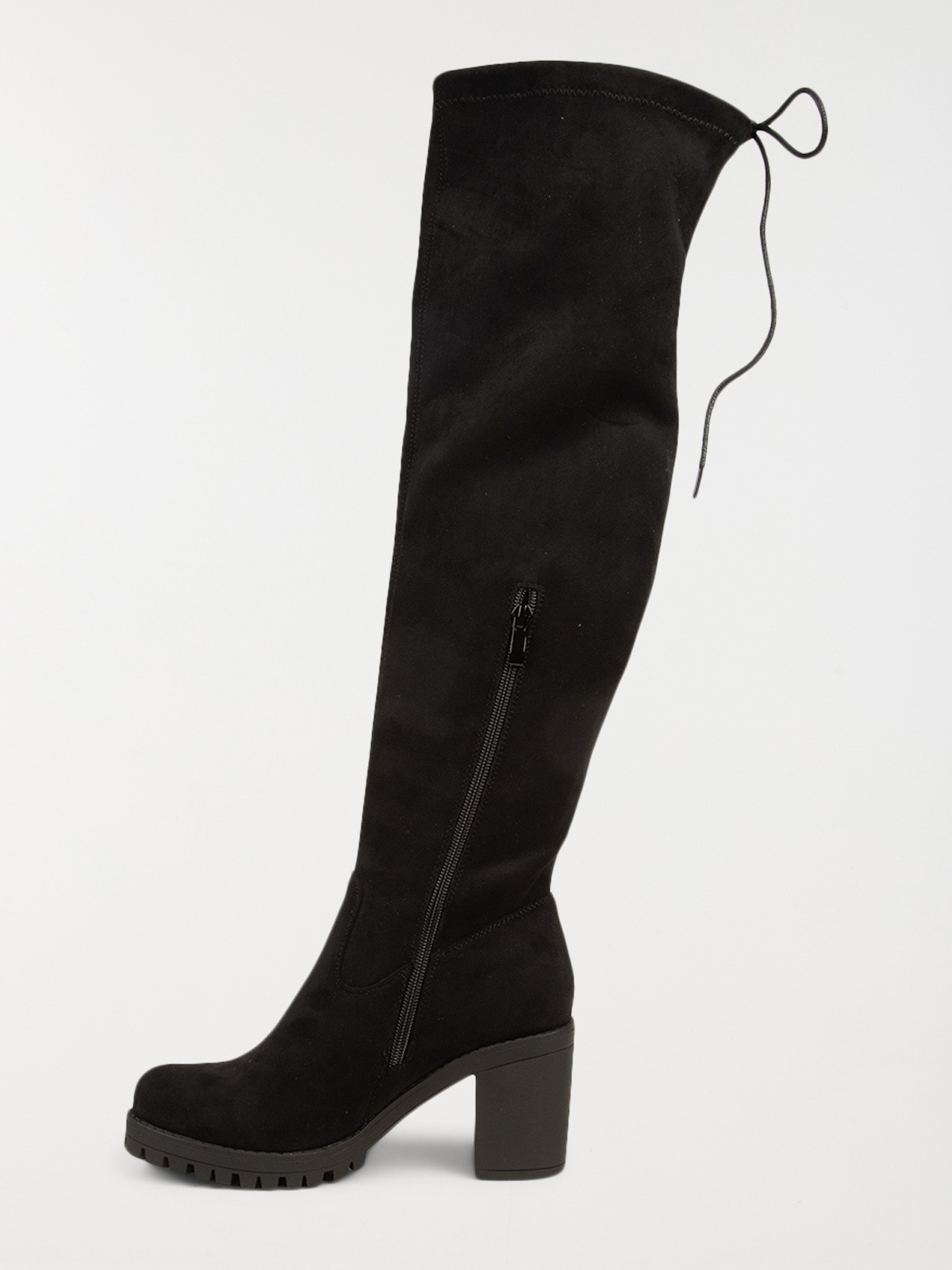 Cuissardes noires lacées femme (36-41) Cuissardes noires lacées femme (36-41)