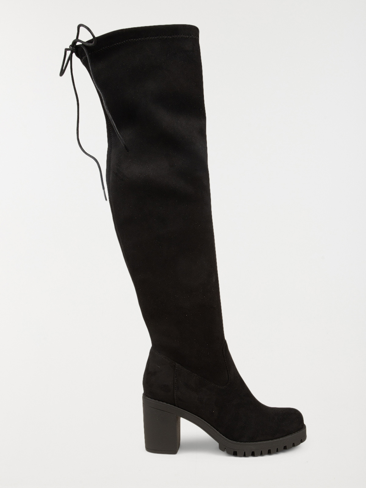 Cuissardes noires lacées femme (36-41) Cuissardes noires lacées femme (36-41)