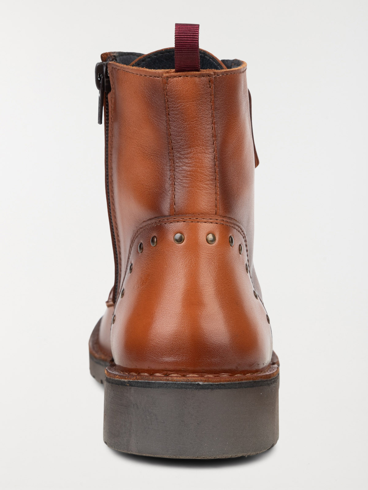 Bottine femme marron dessus cuir (36-41)