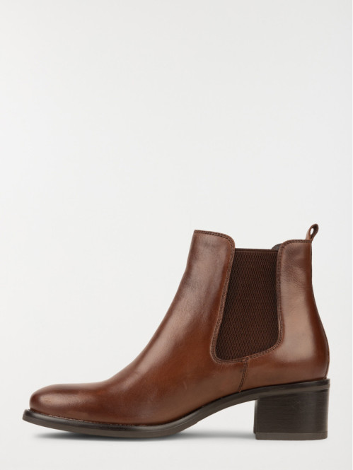 Bottines chelsea marrons...