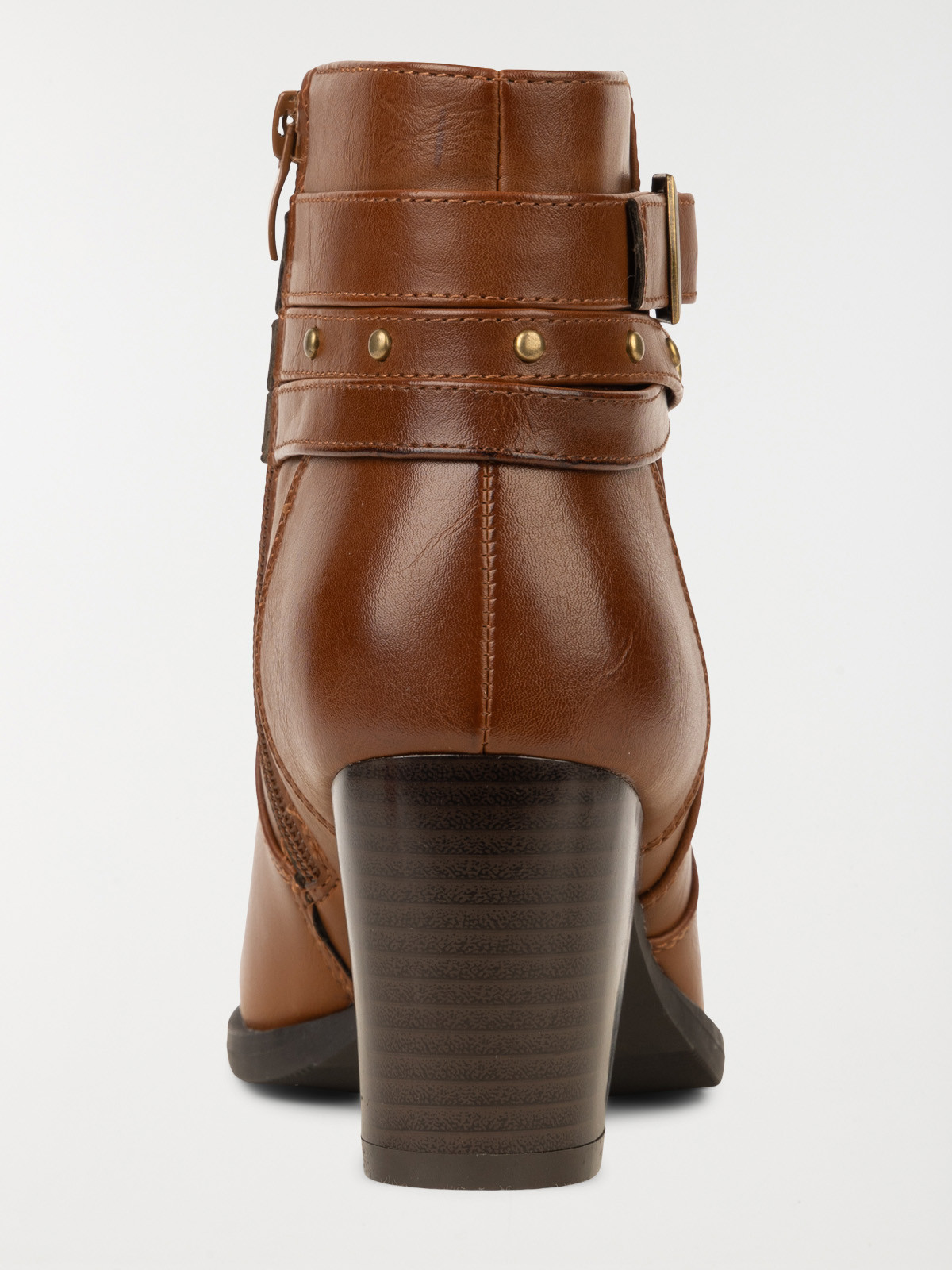 Bottine multibride marron femme (36-41)