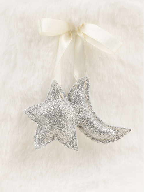 Chausson botte lune femme blanc (36-41) Chausson botte lune femme blanc (36-41)