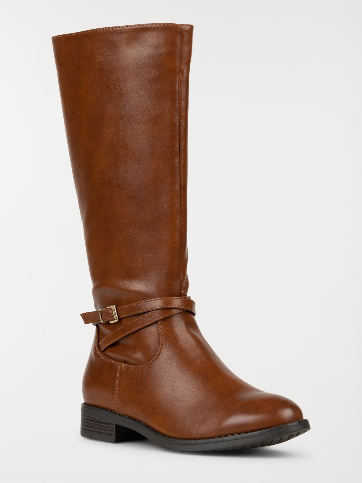Bottes marrons plates femme (36-41) Bottes marrons plates femme (36-41)