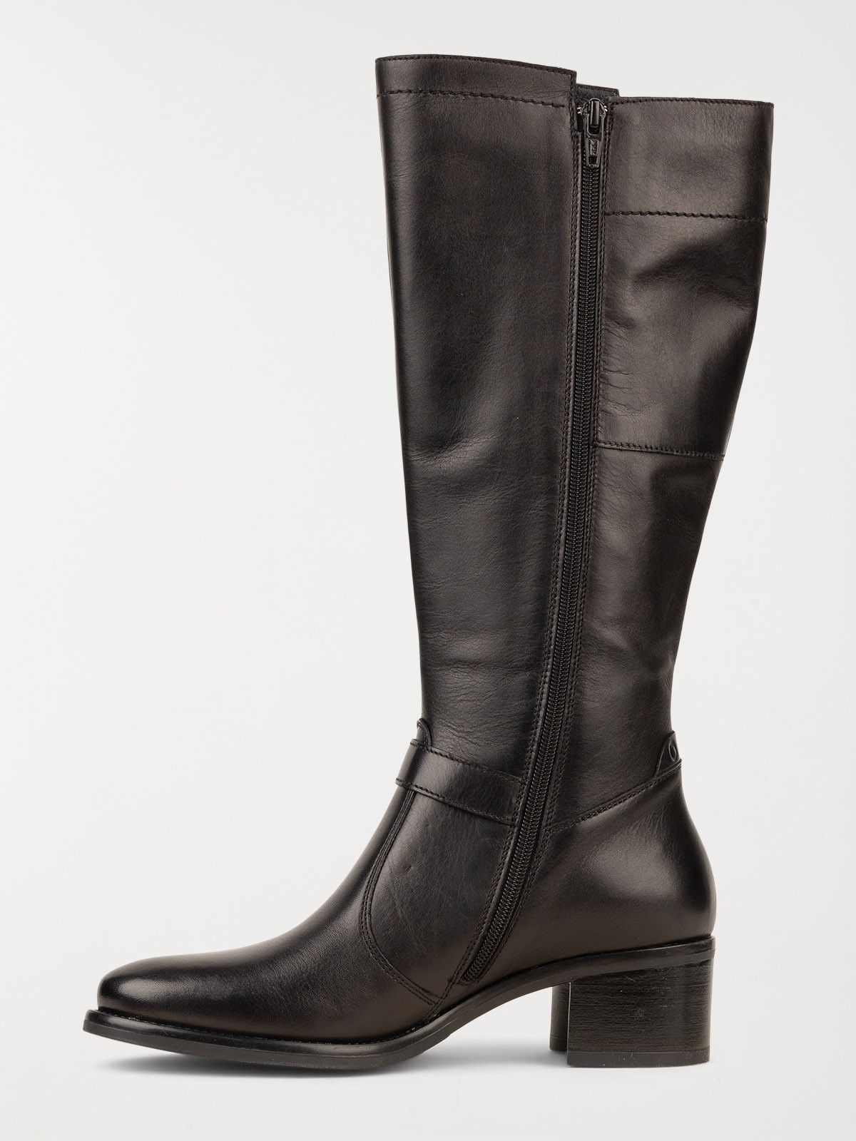 Bottes noires à talon femme (36-41)