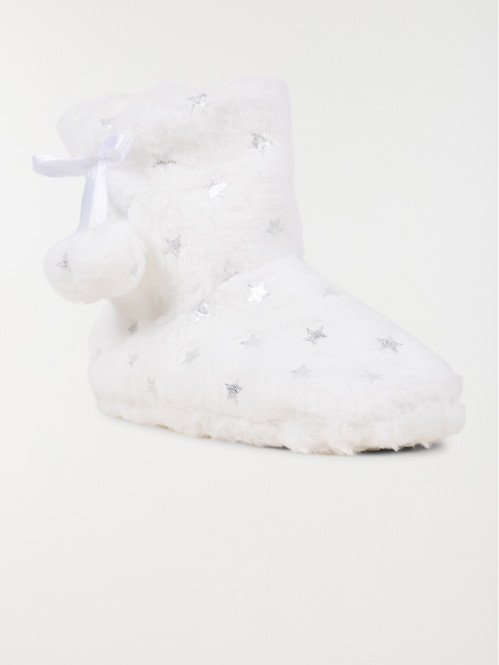 Chausson botte étoiles femme (36-41)