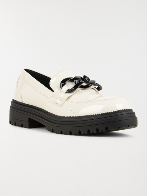 Mocassin beige talon femme (36-41) Mocassin beige talon femme (36-41)