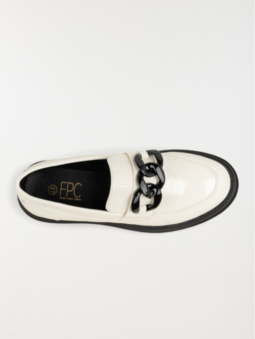 Mocassin beige talon femme (36-41) Mocassin beige talon femme (36-41)