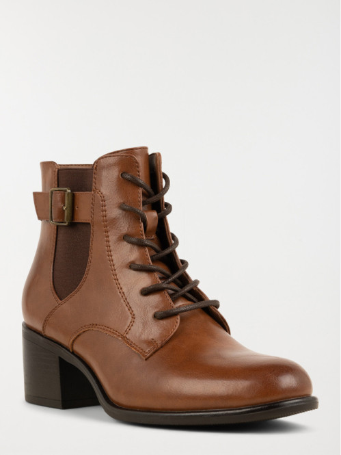 Bottines à lacets femme...