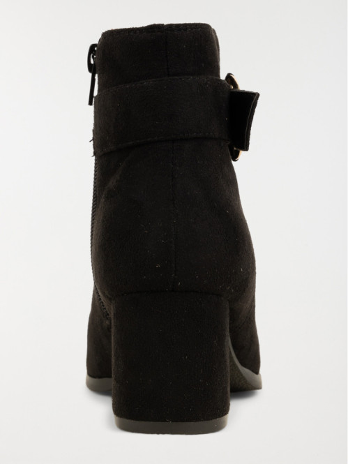 Bottine boucle ronde dorée femme (36-41) Bottine boucle ronde dorée femme (36-41)