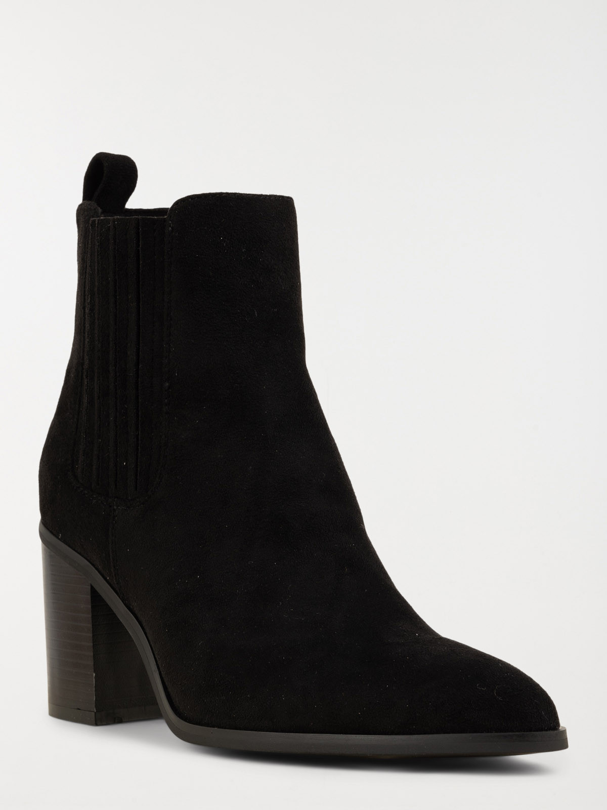 Bottines noires suédines femme (36-41)
