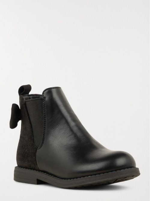 Bottine noire fille (24-30)