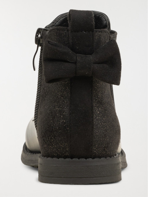 Bottine noire fille (24-30)