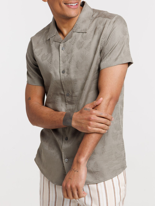 Chemisette tilleul homme