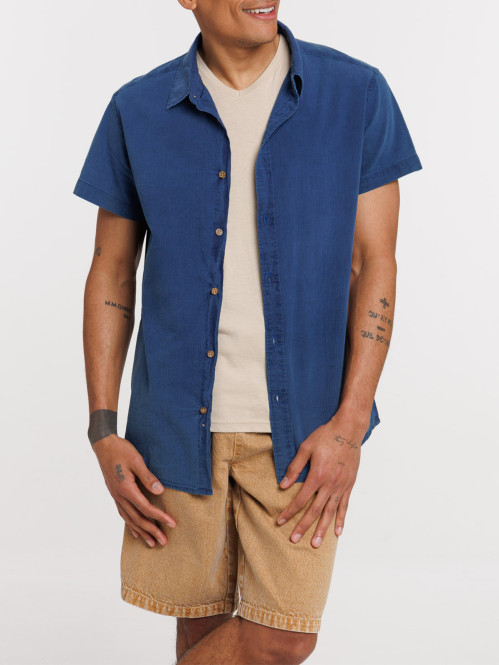 Chemisette en coton homme