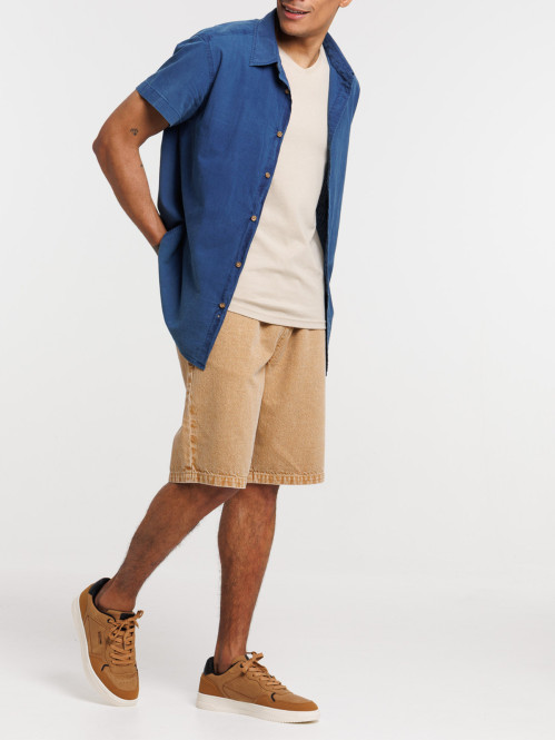 Chemisette en coton homme