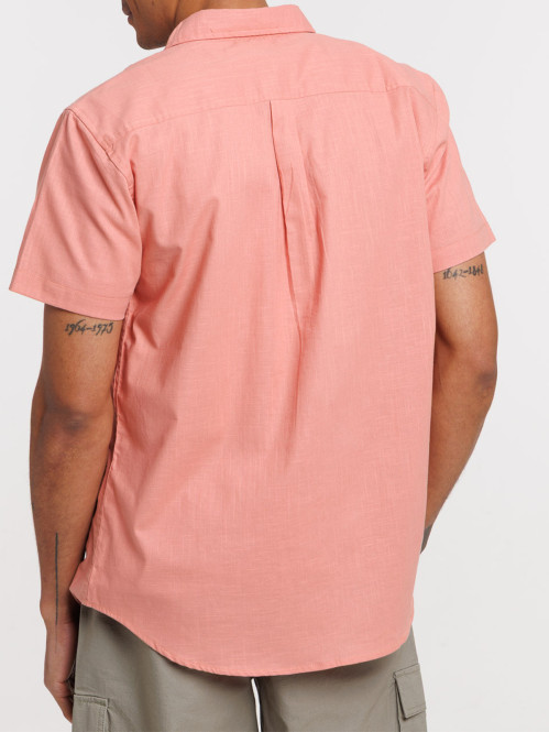 Chemisette rose sauvage homme