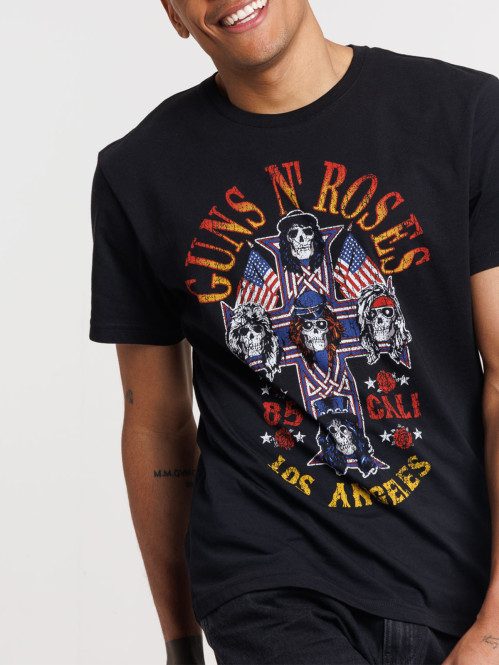 T-shirt Guns N' Roses homme