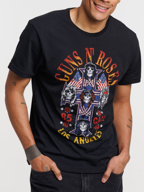 T-shirt Guns N' Roses homme