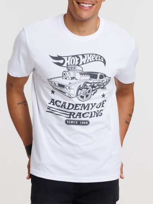 T-shirt Hot Wheels homme