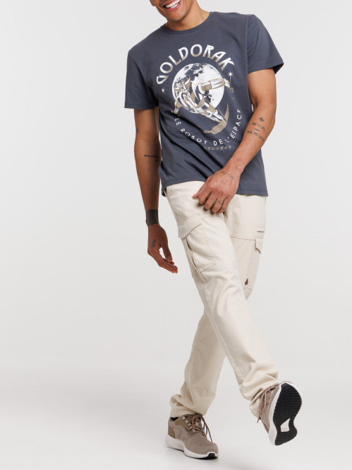 T-shirt Goldorak homme gris...