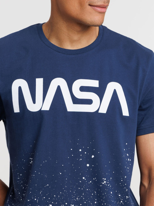T-shirt Nasa col rond homme