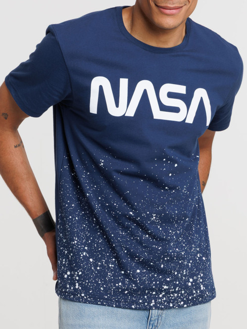 T-shirt Nasa col rond homme