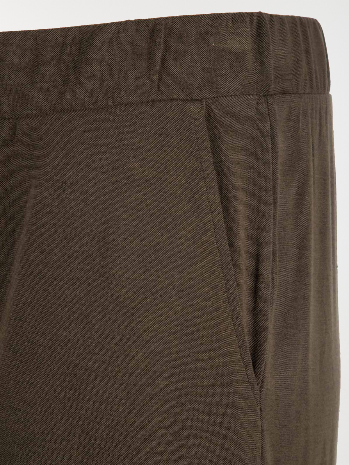 Pantalon kaki grande taille femme