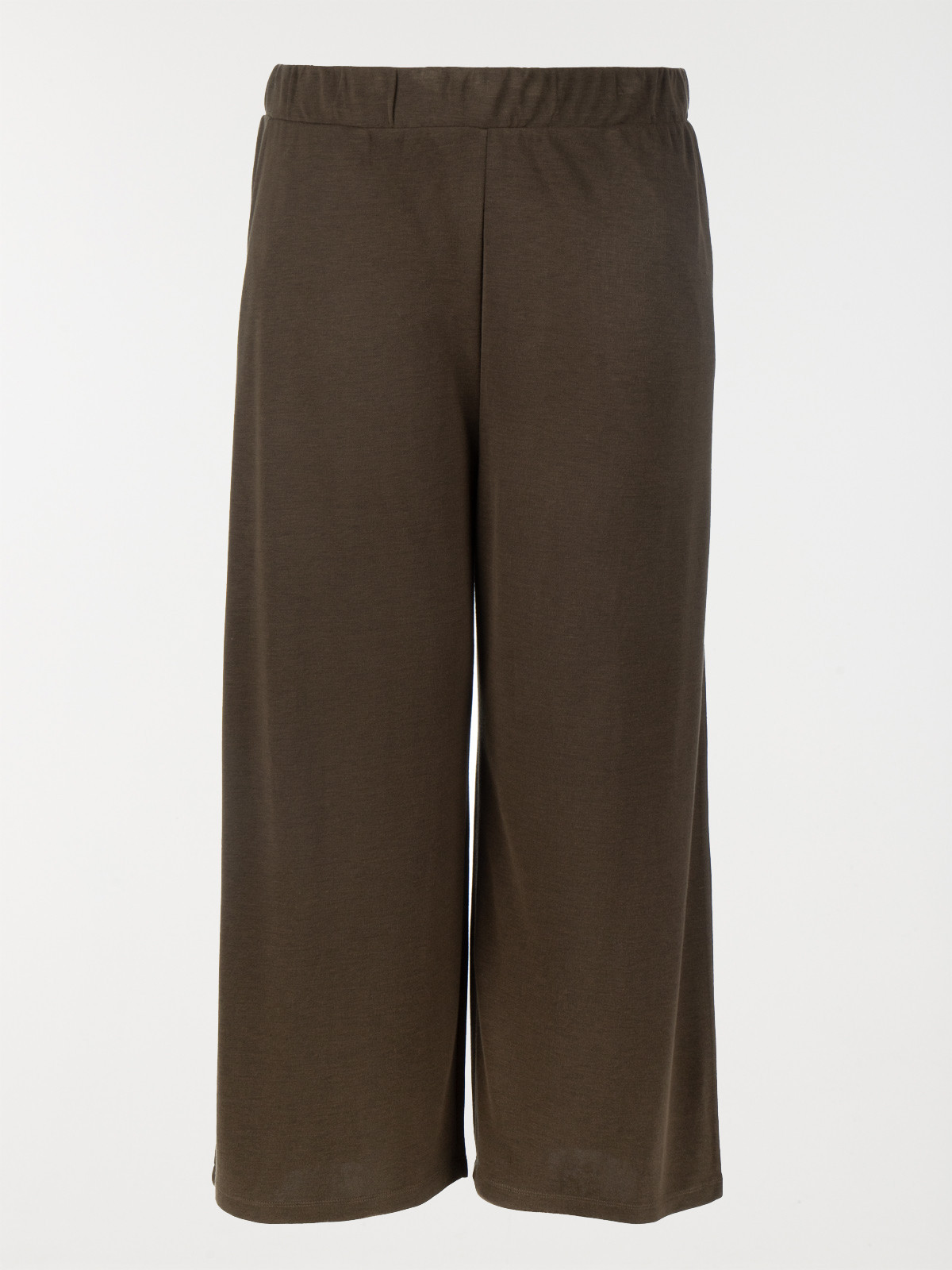Pantalon kaki grande taille femme