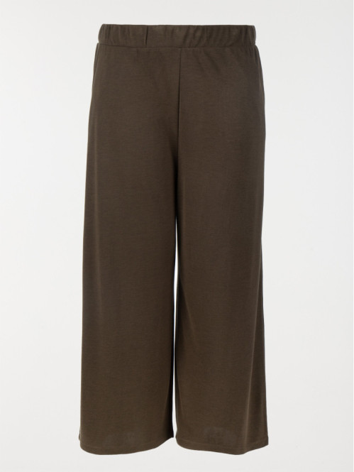 Pantalon kaki grande taille femme